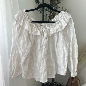 Free People Off the Shoulder Top